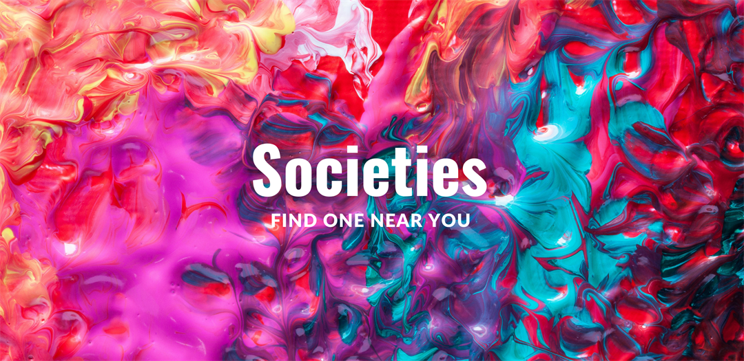 Find a society near you.