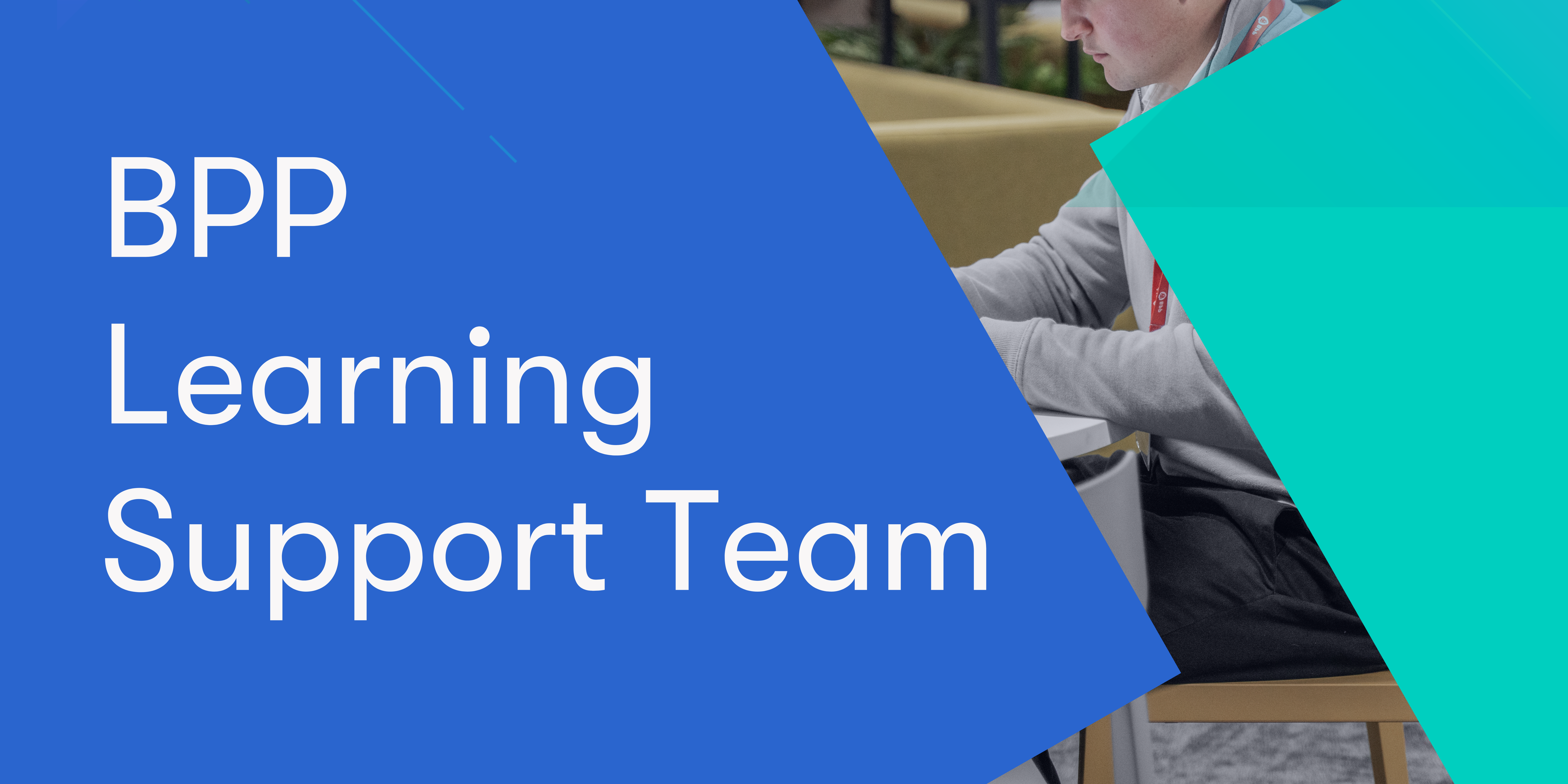 Navigation button to learn more about what the Learning Support team can do for you