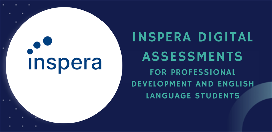Information on digital assessments for PD and English Language Students