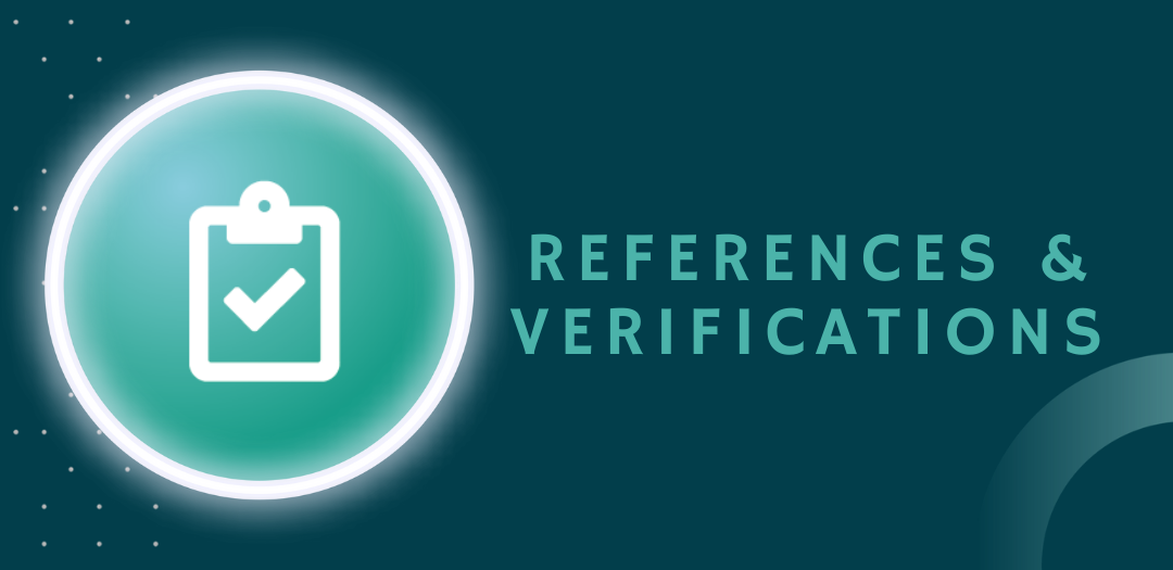 Verifying your BPP qualifications and obtaining references.